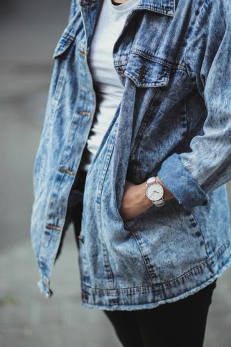 woman-wearing-jeans-jacket-watch